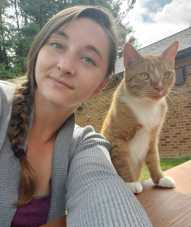Sierra MacReynolds at Healing Springs Animal Hospital